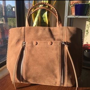 ALLSAINTS SUEDE HANDBAG